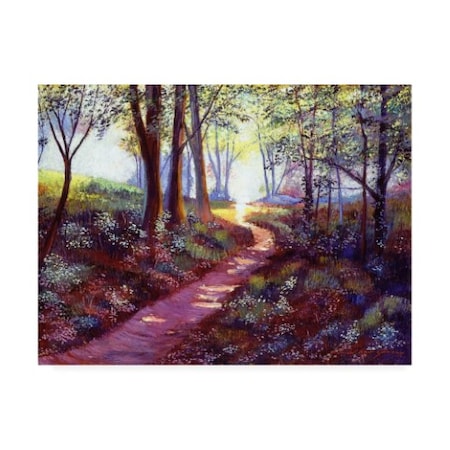 David Lloyd Glover 'Pathway Into The Light' Canvas Art,24x32